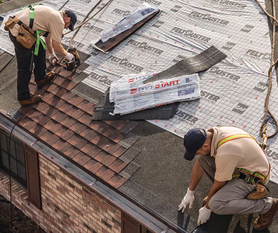 Indy Roof & Restoration replacing roof